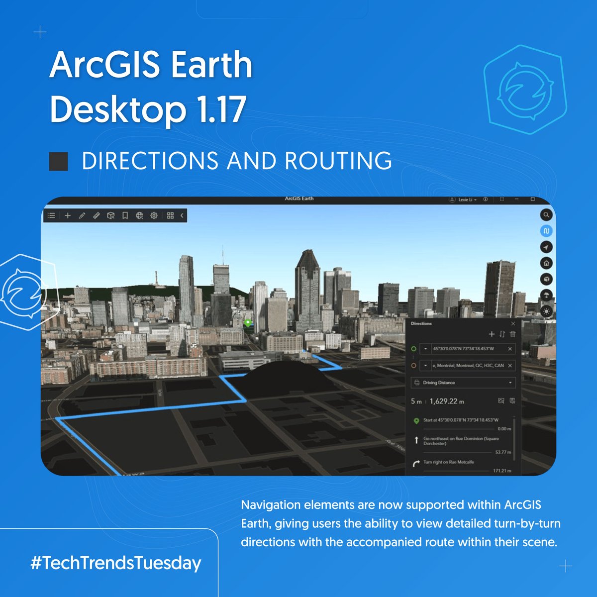 Geodata_Systems's tweet photo. Esri's ArcGIS Earth team has closed out 2022 strong with the release of new versions for mobile and desktop. These updates are packed with exciting and highly anticipated features and enhancements. #TechTrendsTuesday
See more from this update: https://t.co/lZQjHhWzvV https://t.co/TXr05eSC56