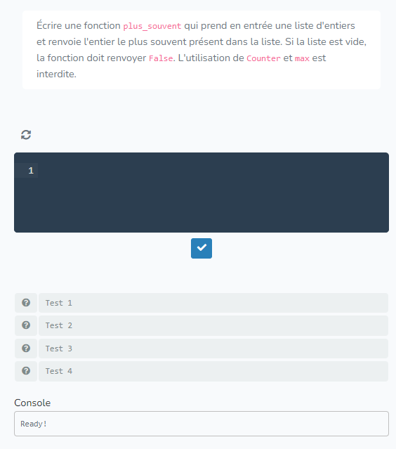 codepuzzleio's tweet photo. [#DPDJ] Le défi #Python du jour

⚡️ https://t.co/lfENPLZW0R

#NSI #SNT https://t.co/M5G56nvIz4