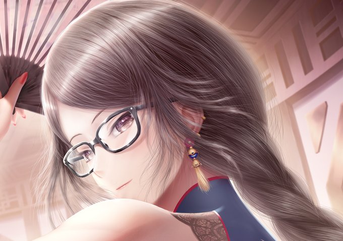 今回の虞美人パイセンの顔です
#FGO  #イラスト 