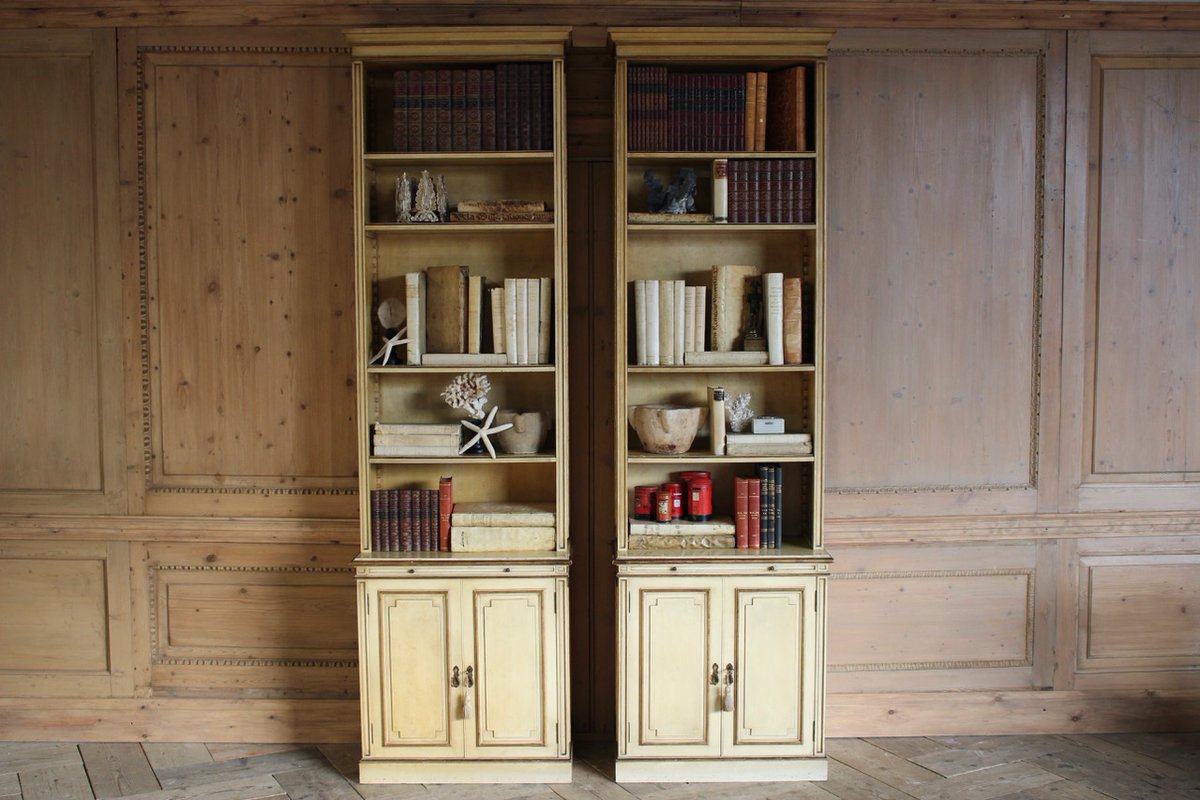 BrownriggUK's tweet photo. Stylish and Elegant Pair of 1950s/60s Spanish Painted Bookcases
https://t.co/fmV9TfgdRq
#paintedbookcase #antiquebookcase #paintedfurniture #antique #furniture #interiordesign #decor https://t.co/Cv9NbbrbjT