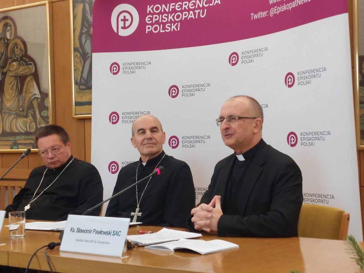 EpiskopatNews's tweet image. Ks. Sławomir #Pawłowski SAC, Sekretarz Rady KEP ds. Ekumenizmu: Kościół angażuje się w ekumenizm na trzech płaszczyznach - duchowej, doktrynalnej i praktycznej.