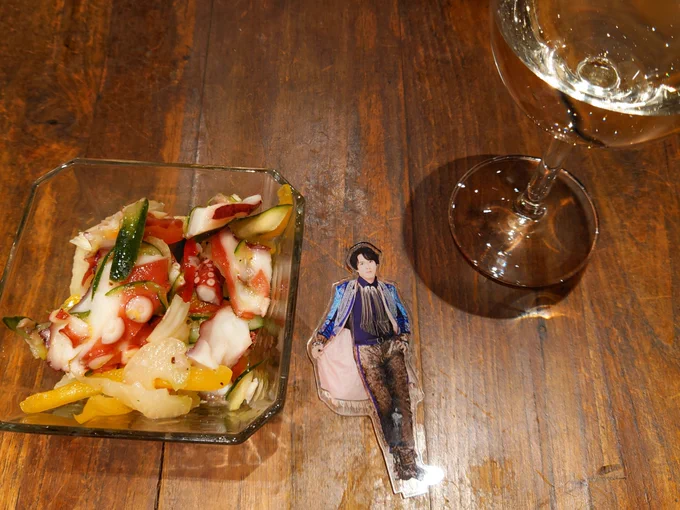 タコとセロリのマリネ 