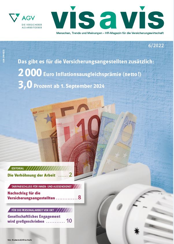 DieVersicherer's tweet photo. #vis_a_vis 6/22 online: Zwei abgeschlossene #Gehaltstarifverträge in einem Jahr, das gab es in der deutschen #Versicherungswirtschaft noch nie. Mehr dazu unter https://t.co/rtQVa4W2f0 https://t.co/FWvrHzXEgj