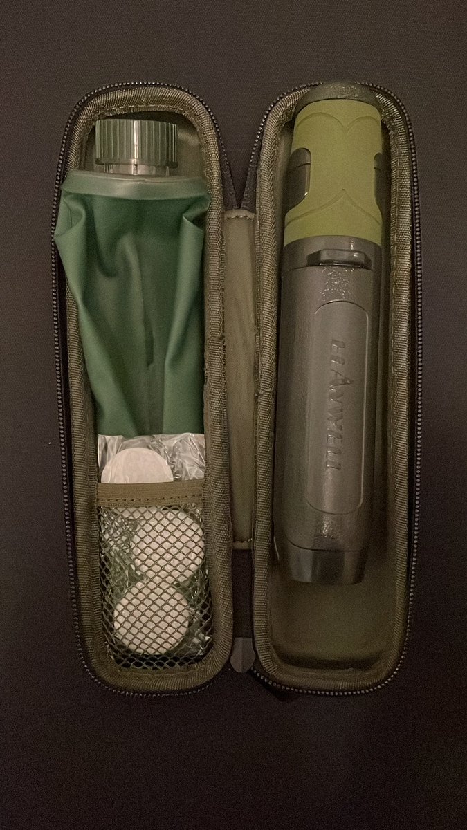Selbstdenker75's tweet photo. Heute schon Euren #Wasserfilter für unterwegs überprüft?

[Versucht ein Modell anzuschaffen, das auch Viren filtert, dann seid Ihr immer auf der sicheren Seite. Um die Lebensdauer zu verlängern das Wasser zB mit Kaffee(dauer)filter, FFP2 Maske vorfiltern.]
#Notfallvorsorge https://t.co/pGd72Hj0WH