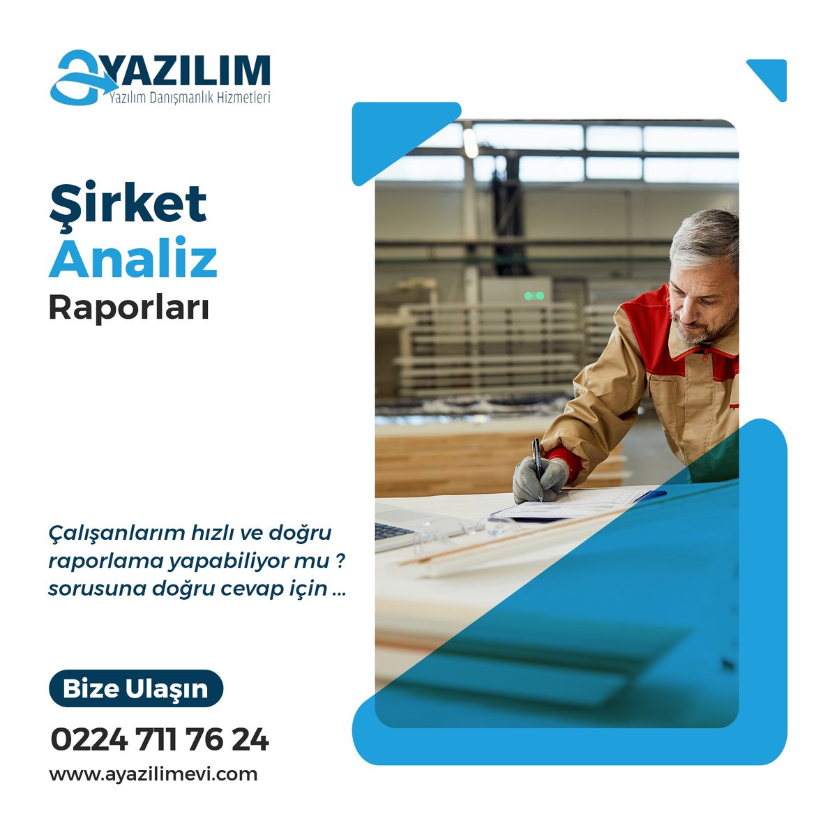 Sipariş, Satış, Satınalma, Masraf, Kasa, Banka İşlemlerini online olarak görüntüleyip, raporlayabileceğiniz web tabanlı AYAZILIM uygulaması için gelin görüşelim..
Detaylı bilgi için; ayazilimevi.com
#ayazilim #mikroyazilim #ERP #muhasebeprogramı #ticarisistem #yazılım