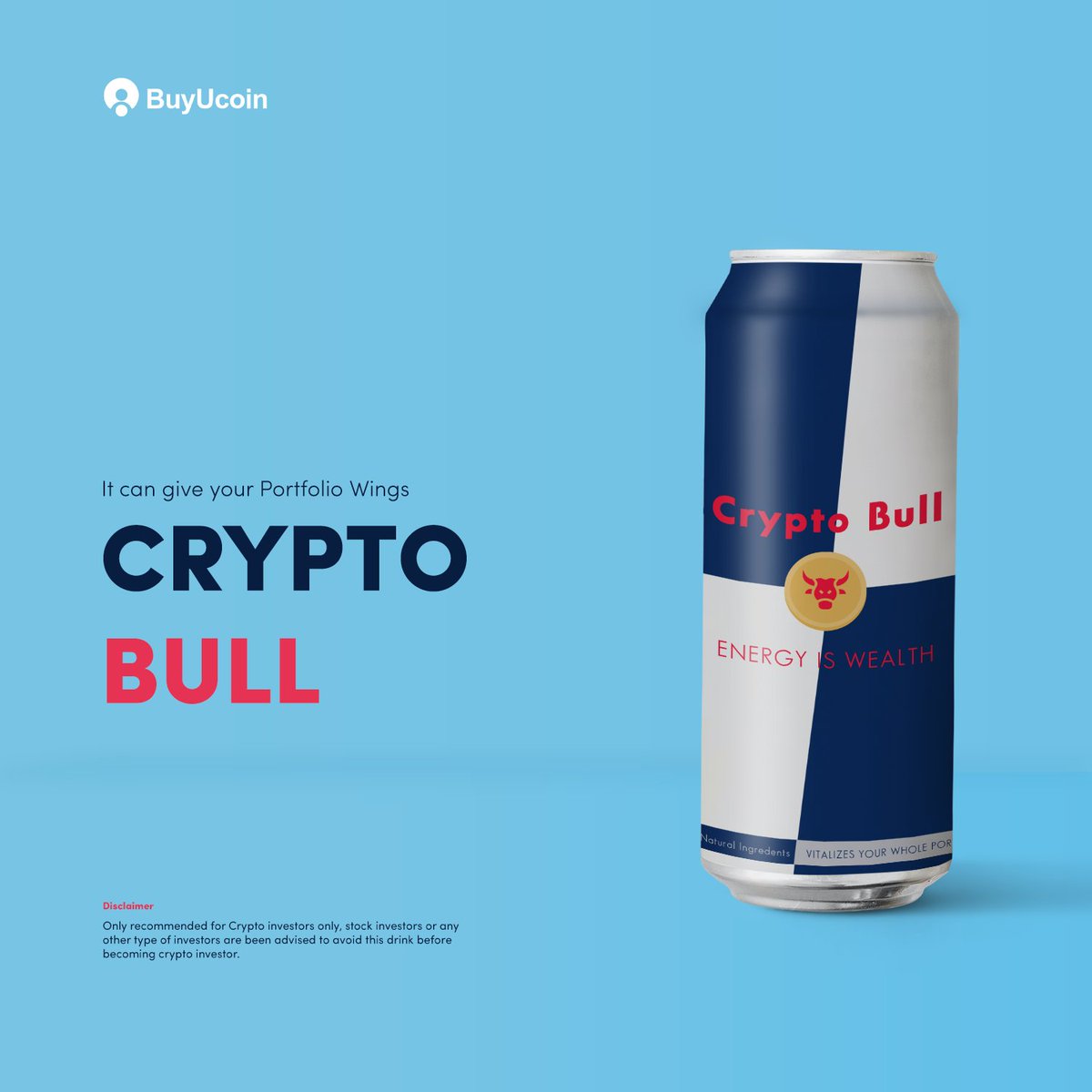 We know the current crypto market energy is low. So, introducing  #Cryptobull! Provides you with the same energy as Crypto Bull Market.  Remember to try!! But read the disclaimer before use. #cryptocommunity #