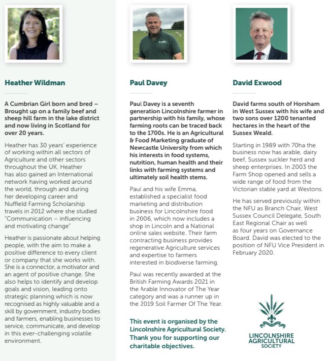 bleating_lamb's tweet photo. Put this in your #Februdiary 

Healthy Soils &amp; Healthy Minds, Lincolnshire Farming Conference @LincsShowground

See @KellyHewsonF @wildmanheather Robert Shepherd of @MDSuperCluster @hslyfarms @willpenrievans @DavidatWestons, #BritishFarming’s most inspiring speakers
And me #LFC23 https://t.co/Kj2ywfW4e5