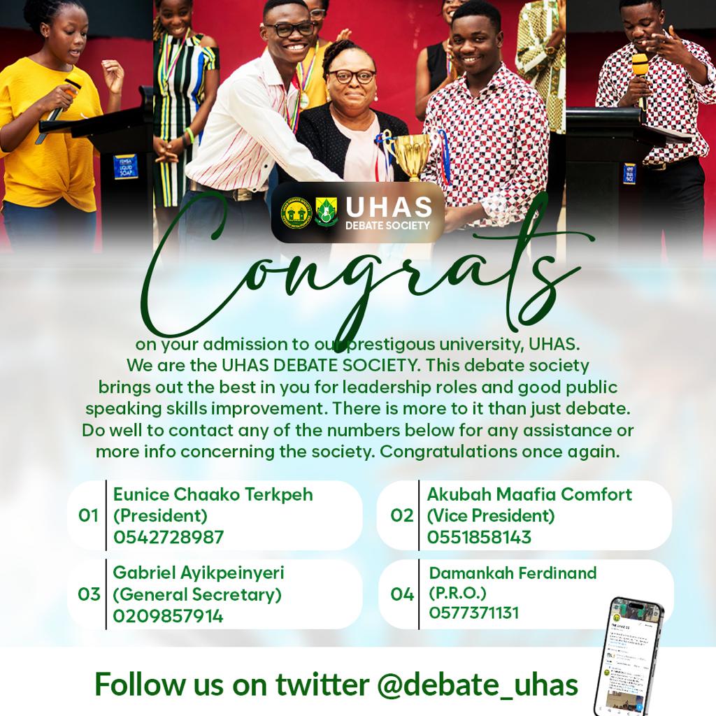 It is that time of the year again. The UHAS DS comes calling. Join the best of the best in UHAS, you won't regret this.