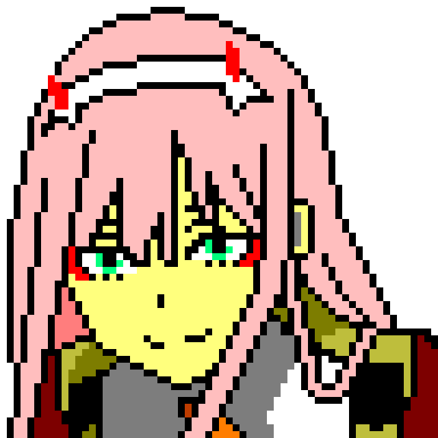 loderunner9882's tweet image. ゼロツー
#ドット絵 #pixelart #DarlinginthefranXX
