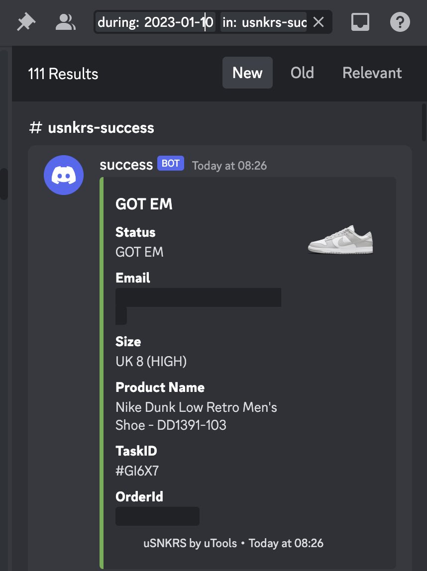 enzotheki's tweet photo. @PorterProxies  @utools_success @uTools_ 
Another Good run ✅ https://t.co/WKMKjgwZFU