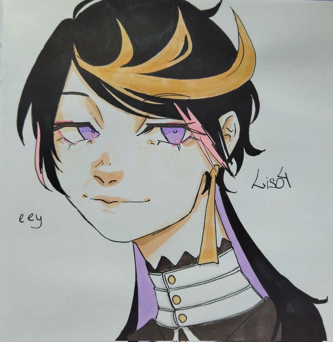 Liso4kaCucumber's tweet photo. #YaminoArt
I drew this on New Year's night https://t.co/PvPlXkAYI1
