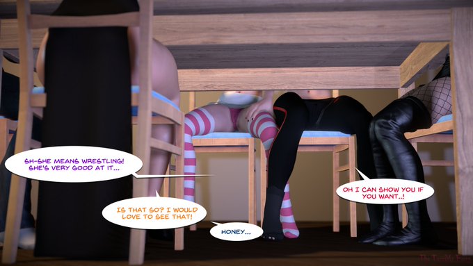 Part 2 of the New Year comic! Things are already getting heated... Part 3 and 4 are already available