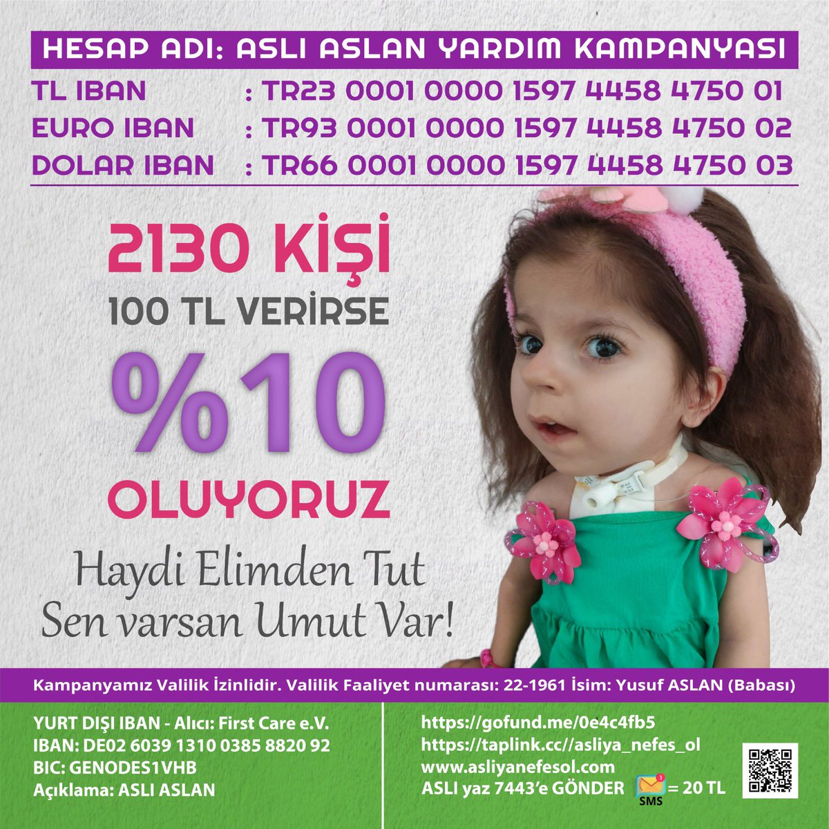 Dilek T. (@dilek_kpercin) on Twitter photo Çocuklarımız aylarca,yıllarca acı içinde kıvranmasın. Sma hastalığı için farkındalık oluşturması açısından kamu spotu hazırlanmalı ki daha fazla çocuğumuzu bu hastalığa kurban etmeyelim. #sıfırsma
<a href="/saglikbakanligi/">T.C. Sağlık Bakanlığı</a> <a href="/drfahrettinkoca/">Dr. Fahrettin Koca</a> <a href="/sbsggm/">Sağlığın Geliştirilmesi</a> <a href="/asliya_nefes_ol/">🐼BALKIZ ASLI KAZANDI</a> Çocuklarımız aylarca,yıllarca acı içinde kıvranmasın. Sma hastalığı için farkındalık oluşturması açısından kamu spotu hazırlanmalı ki daha fazla çocuğumuzu bu hastalığa kurban etmeyelim. #sıfırsma
<a href="/saglikbakanligi/">T.C. Sağlık Bakanlığı</a> <a href="/drfahrettinkoca/">Dr. Fahrettin Koca</a> <a href="/sbsggm/">Sağlığın Geliştirilmesi</a> <a href="/asliya_nefes_ol/">🐼BALKIZ ASLI KAZANDI</a>