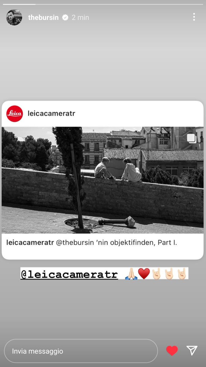 Siamo Leica, baby 🤘🤘🤘
#KeremBürsin #Leicacameratr