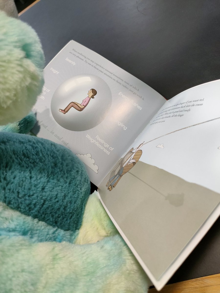 RHC_Library's tweet photo. Digby has been getting ready for WellFest 2023 by exploring the library's wellbeing section📚

He's learning how to be good to himself by reading Matthew Johnstone's "Quiet The Mind"🧠

Make sure to book your place at this year's WellFest just like Digby!

@RHC_Wellbeing https://t.co/4iSsup9lcr