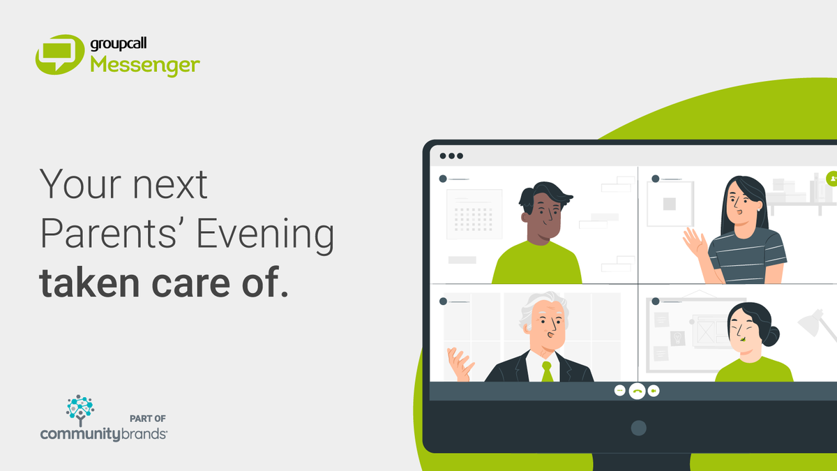 Groupcall's tweet image. Make the Parents' Evening planning process effortless with Messenger. 3 steps are all it takes for your successful setup! Find out more: bit.ly/3WTrcBN

#Groupcall #Messenger #ParentsEvening