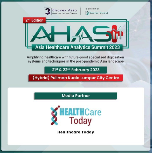 3novex's tweet image. Proud to announce, our Media Partner, @HEALTHCaretoday  who will be joining hands with us to make the 2nd Edition Asia Healthcare Analytics Summit 2023| 21st-22nd February 2023 | Pullman KLCC and even more successful event!
#AHAS2023 #AHAS #3novexAsia #3novexGlobal
