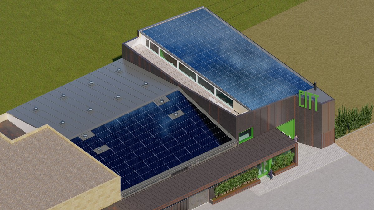 CGCarbayo's tweet photo. El #EITT, orientado a la experimentación de técnicas con Realidad Virtual, Aumentada y otras tecnologías, se construirá anexo al Centro de Formación y Emprendimiento Tormes+, será energéticamente eficiente y contará con una sala de realidad virtual y varios espacio polivalentes. https://t.co/t8kvMMZYkl