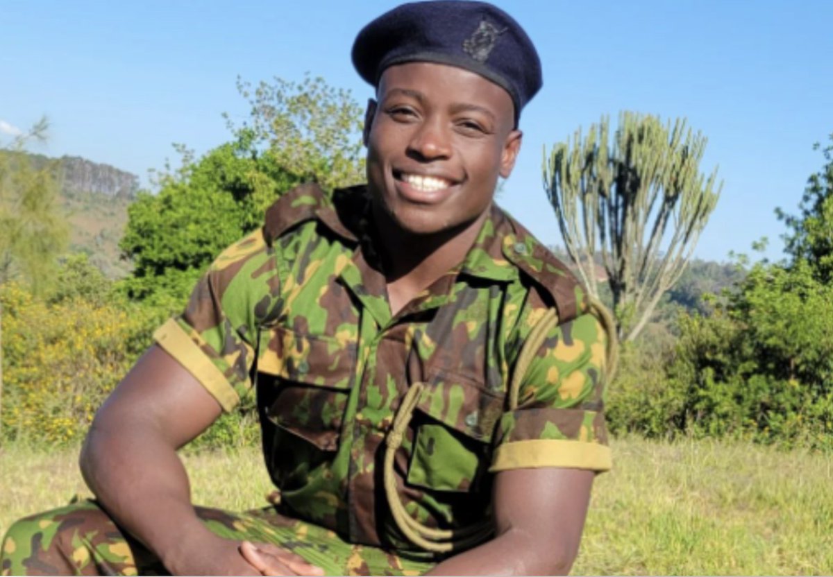 nahashonwangai's tweet photo. Omanyala among the constables graduating  today https://t.co/M8hZyErGMv