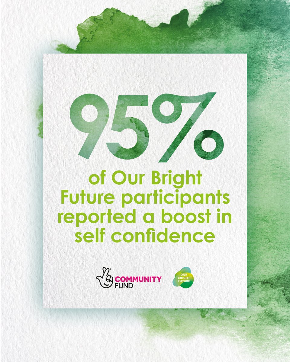 #OurBrightFuture has shown that engaging young people in the environment has created benefits for their future. Participants were consistently found to be more confident, skilled and able to find work through their involvement 💚