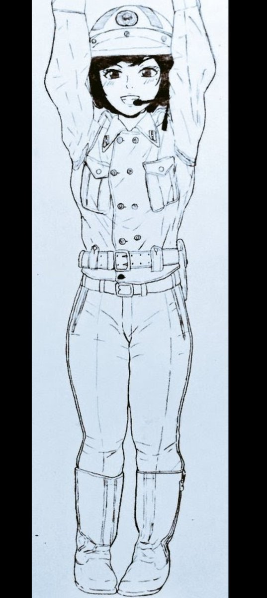 #警察のうちの子紹介する 

OB様の話しを元に作った2人と

最近の警察官キャラ 