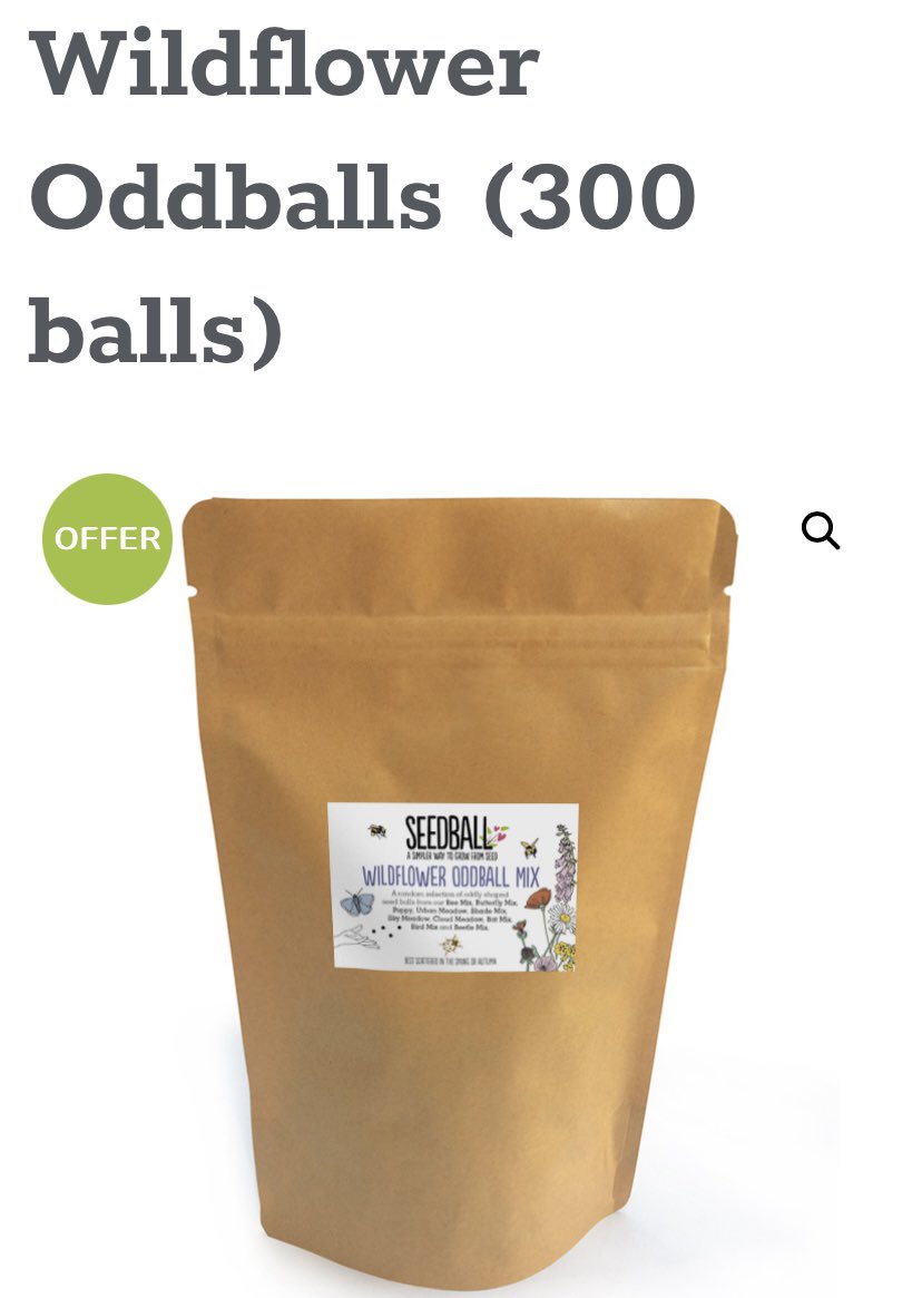 REWILD YOUR SCHOOL!!! 😜🌺🦋
Seedball have FREE bulk bags of wildflower oddballs for schools. Just pay P&amp;P. 😍🌸🐝
seedball.co.uk/autumn-school-…