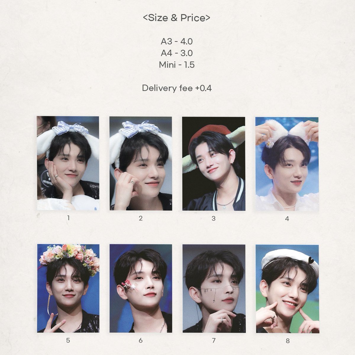 ✨ 𝐇𝐚𝐩𝐩𝐢𝐥𝐲 𝐞𝐯𝐞𝐫 𝐚𝐟𝐭𝐞𝐫 周邊代購✨
💗許願開團💗
<a href="/happilyeverjosh/">𝐇𝐚𝐩𝐩𝐢𝐥𝐲 𝐞𝐯𝐞𝐫 𝐚𝐟𝐭𝐞𝐫</a> TW GO RT PLZ🇹🇼
  
以下金額⚠️須二補⚠️

基本配置 $170
滑鼠墊 $225
鑰匙圈 $140
小卡組 $100
-
相框
A3 $1220
A4 $950
mini $530

🚫禁止跑單🚫
登記截止日: 1/26 23:59
請至社團登記：reurl.cc/xQRvjZ