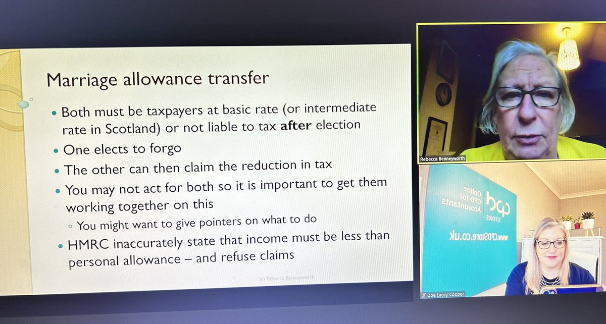 ZoeAccounting's tweet photo. Great to be on our first @CPDStore webinar of the year with Tax Queen @rbeccabeneworth covering “Self Assessment January pitfalls”
#accountants #bookkeeping #LoveCPD https://t.co/1xhBifiiwD