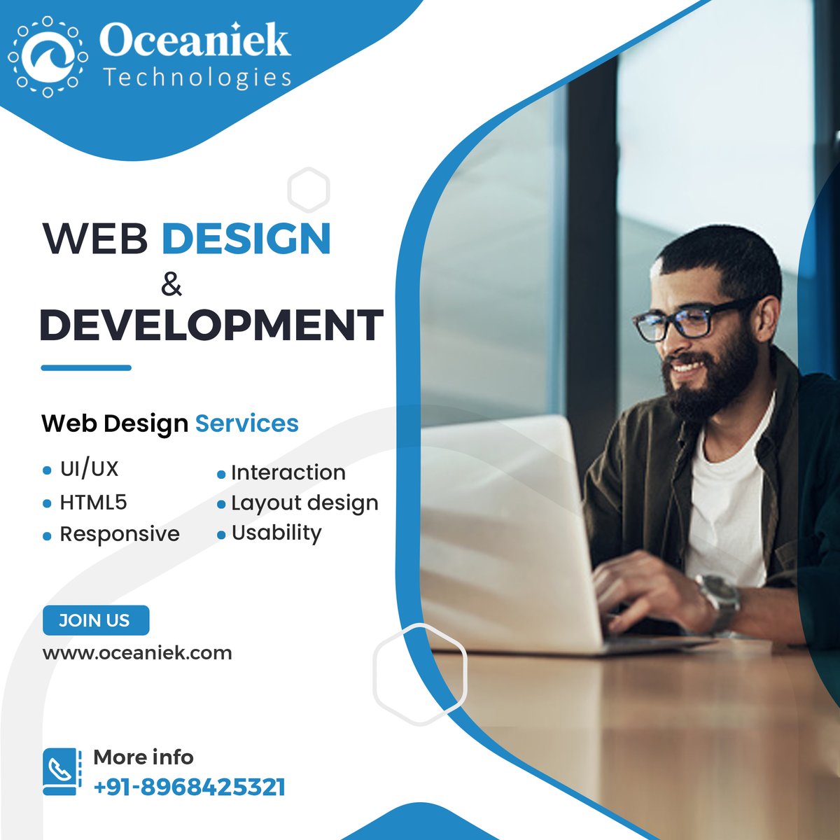 Alexarya__'s tweet photo. We are a top-notch web design and development company in India that can help you define your brand and increase your products sales. Visit : https://t.co/XVwTQ0upm7 
#webdevelopment #webdesign #ITservices #BestOfferEver #oceaniektechnologies #oceaniek https://t.co/pGi3fGJ4TB
