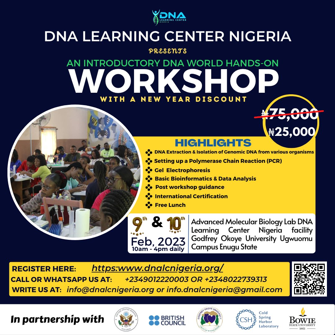 DNA Learning Center Nigeria tweet media