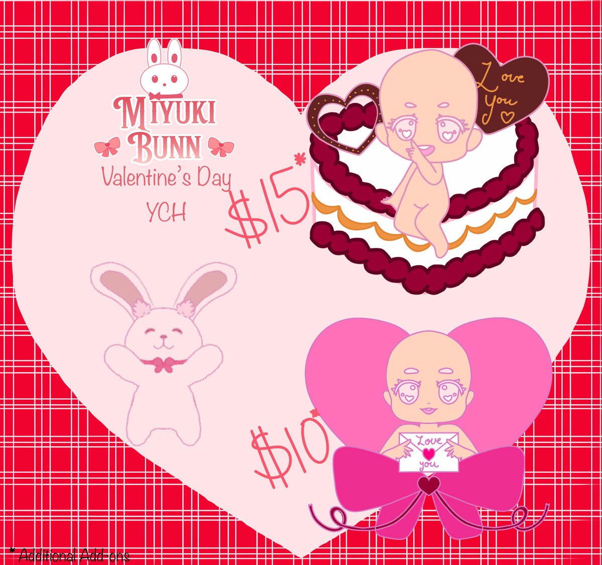 miyukibunn's tweet photo. Ah 😞 I really hate to do this, but would anyone mind helping me out? I’m currently in need of money and haven’t been successful in the job department lately. You could donate in my kofi and I have commissions open as well! I have pngtuber ych and a Valentine’s Day ych too! 🙏🏻 https://t.co/fhcCjeoU73