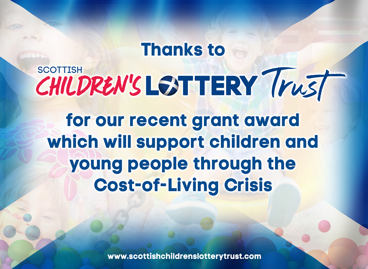 We are delighted to share the news that we have been awarded a grant from @SC_LotteryTrust to help us support families through the #CostOfLivingCrisis #BecauseChildhoodCantWait @SC_Lottery @HSScotland @homestartuk #WhatAreTheChances 🧡💜🧡💜