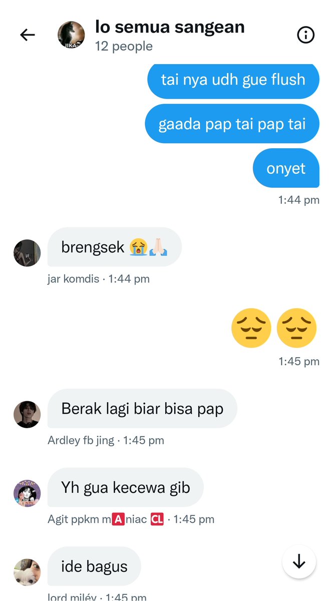 jorok bgt su 😭