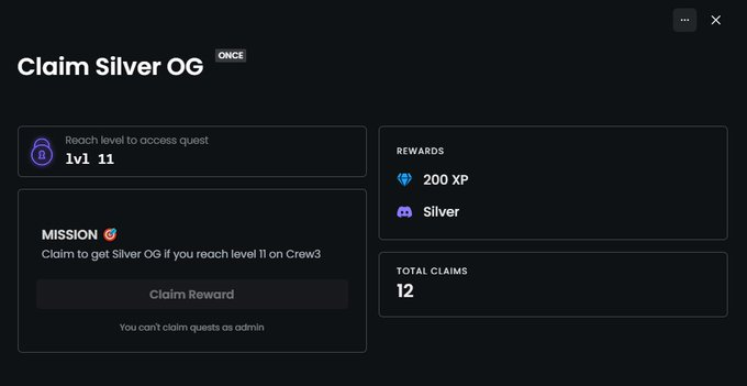 Eager to see lots of early supporters contributing to the #SuiLaunch Community 🚀

SuiLaunch has recorded ~
◾️68 Bronze OGs
◾️12 Silver OGs

Keep going everyone, let's spread SuiLaunch all over the Sui Ecosystem: suilaunch.crew3.xyz/questboard/0bf…

$SLT #Sui #SuiEcosystem #SUIlaunch