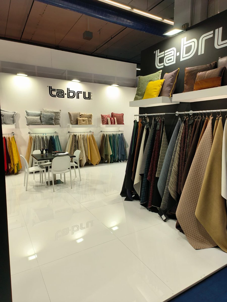 tabruspa's tweet photo. TA-BRU Pad. 4.2. D 58 HEIMTEXTILE 
10-13 January 2023 Frankfurt am Main,  Germany 
#fair #circuralsystems #heimtextil2023 #messefrankfurt #textilefair #fabriclover #fabricsorcing #textiledesign #textilematters #home #decor #interior #architect #italy #tabru @heimtextil https://t.co/oE0HowYEJR