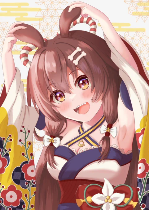 ねぇ知ってた?こぉねも兎耳にできるんだよ～ #できたてころね 