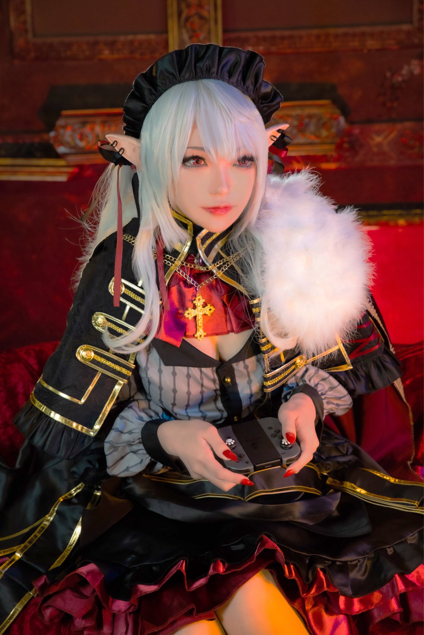 5月末まで値下げ済】にじさんじ サーニャ コスプレ 勿体なく 貴族衣装 