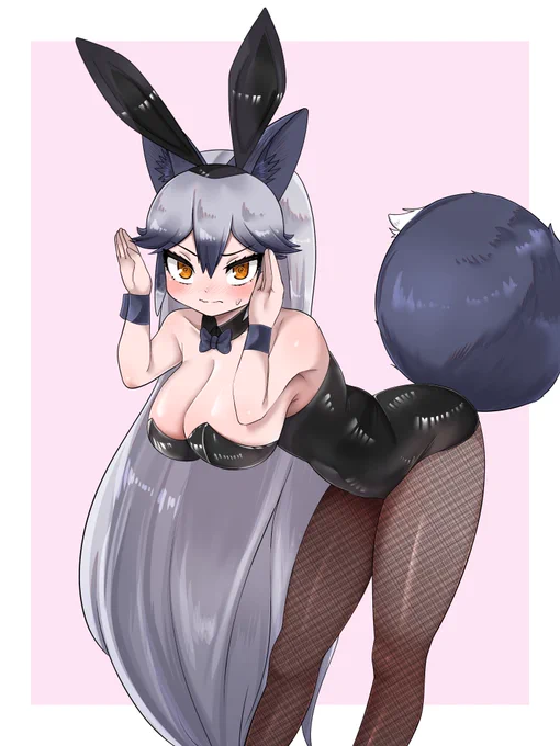 バニーガールなギンギツネ 