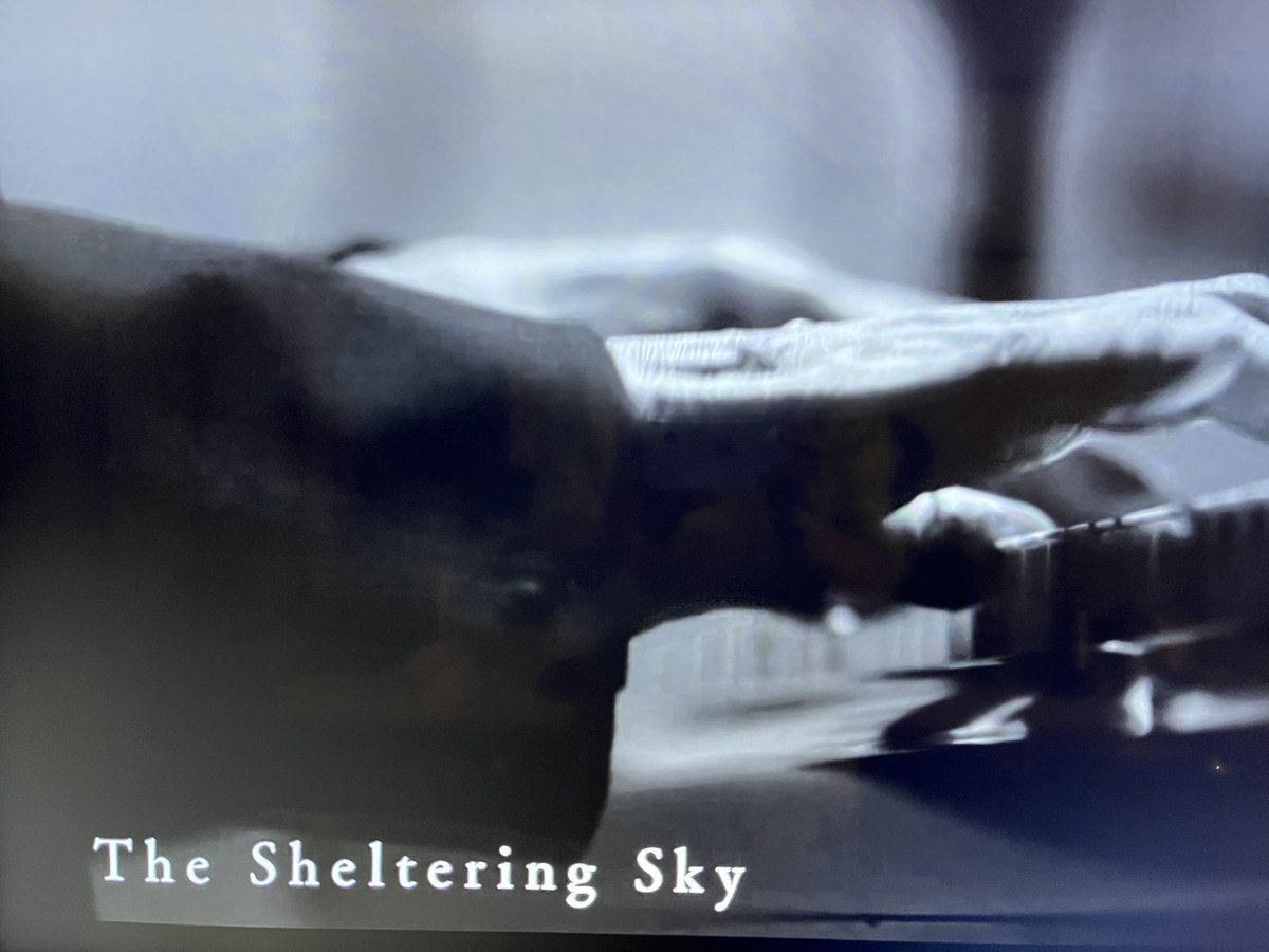 djauD37skinbhjm's tweet photo. 一番好きな映画であり、大好きな曲のひとつでもある『The Sheltering Sky』。この映画を「大好きか大嫌いに分かれると思うけど」と私にすすめてくれた方以外「この映画が好き」という人と出会えていません。
#もう一つの大好きな映画は
#DinnerRush
#シェルタリングスカイ
#坂本龍一 https://t.co/4nKEkivXZb
