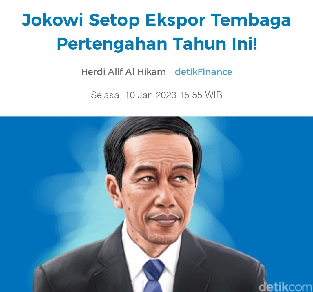 03__nakula's tweet photo. Jancuk, wong iki nyaline ancen top!! 

Setelah stop ekspor nikel dan bauksit, presiden Jokowi juga akan stop ekspor tembaga pertengahan tahun ini. https://t.co/WP3Y986DlN