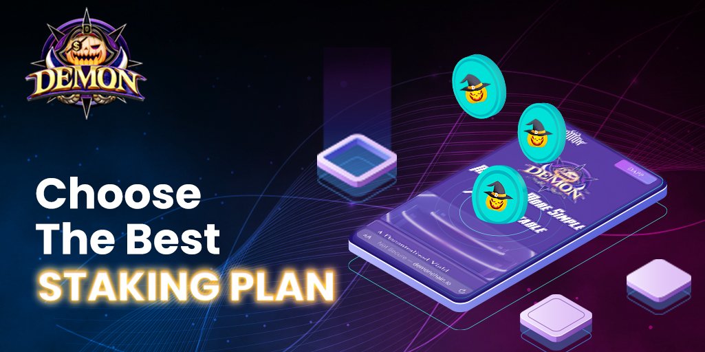DemonFinance staking one of the best choice of staking plan.
⬇️⬇️⬇️
demonchain.io