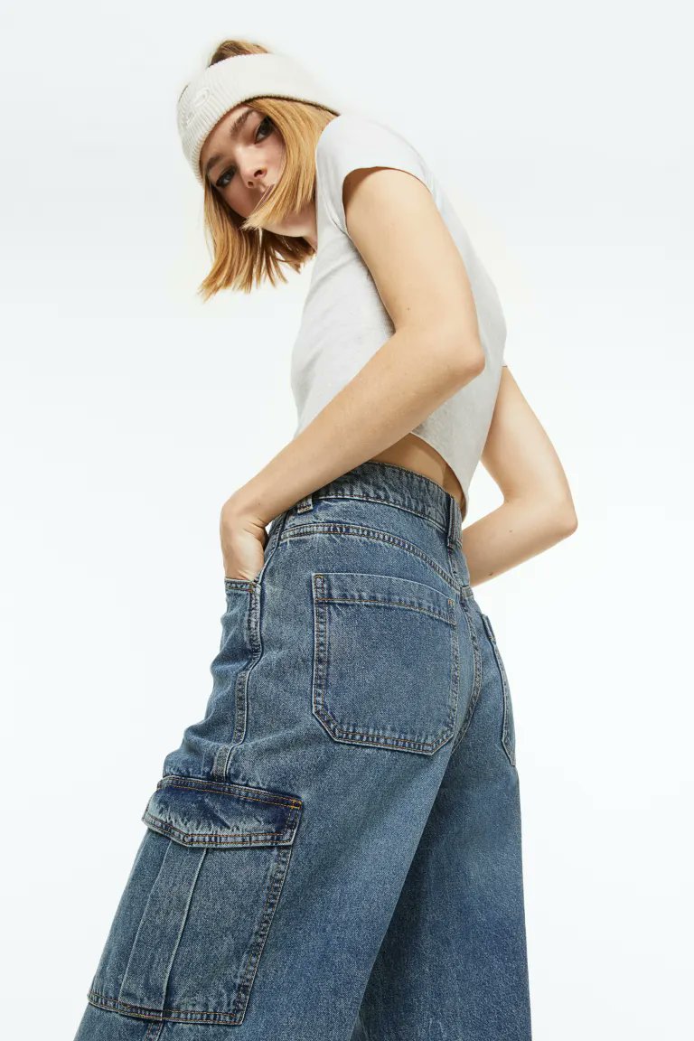 H&M Philippines on Twitter "90s baggy cargo jeans is back, and this