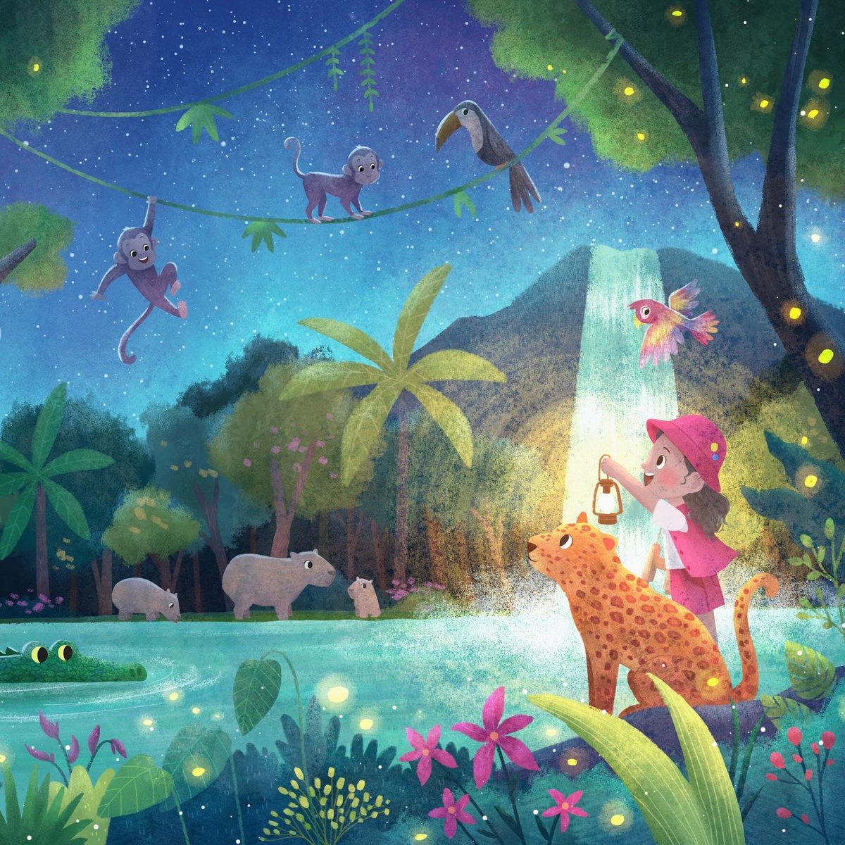 yennamariana's tweet photo. Hi #PortfolioDay✨ I’m Yenna, a kidlit illustrator, represented by @astound_us. I love illustrating fun and heartwarming stories and I’m open to illustrate picture books, board books, book cover and any children’s content!

🎨:https://t.co/ks61HAPskM
📧:yennamariana.art@gmail.com https://t.co/eZzTiRBZ8C