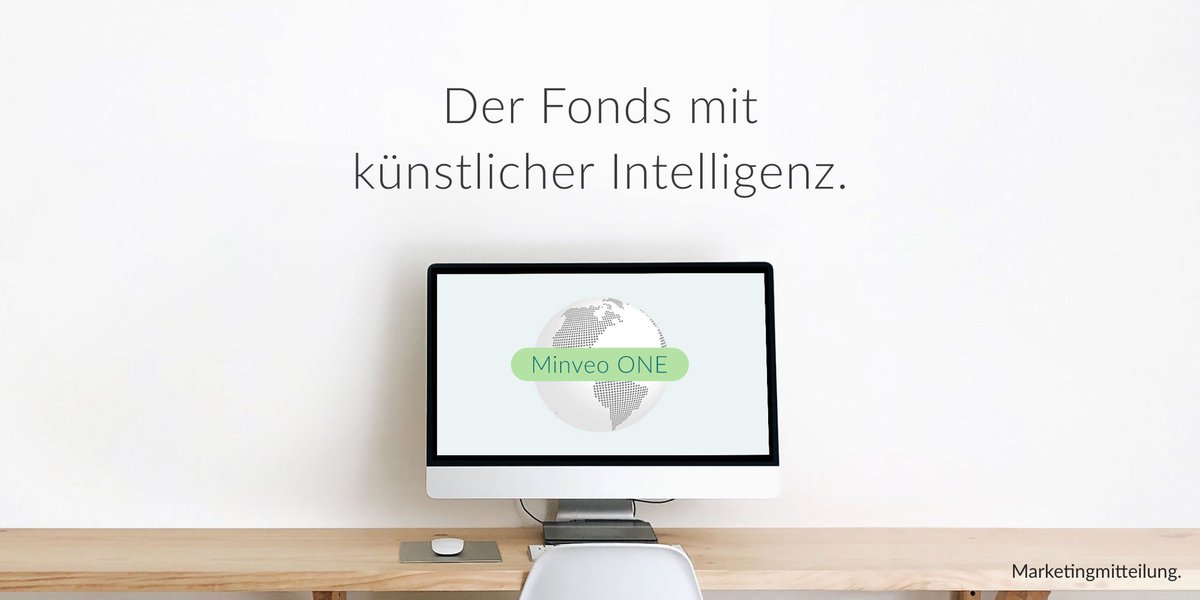 20 Millionen Euro in nur 4 Monaten. 
Das KI-gestützte Risiko-Management des Fonds Minveo ONE powered by AI mit hoher Resonanz. Zur Meldung presseportal.de/pm/142861/5412…. 
Mehr Infos zum Fonds minveo.one. 

#fonds #geldanlage #finanzen #marketing