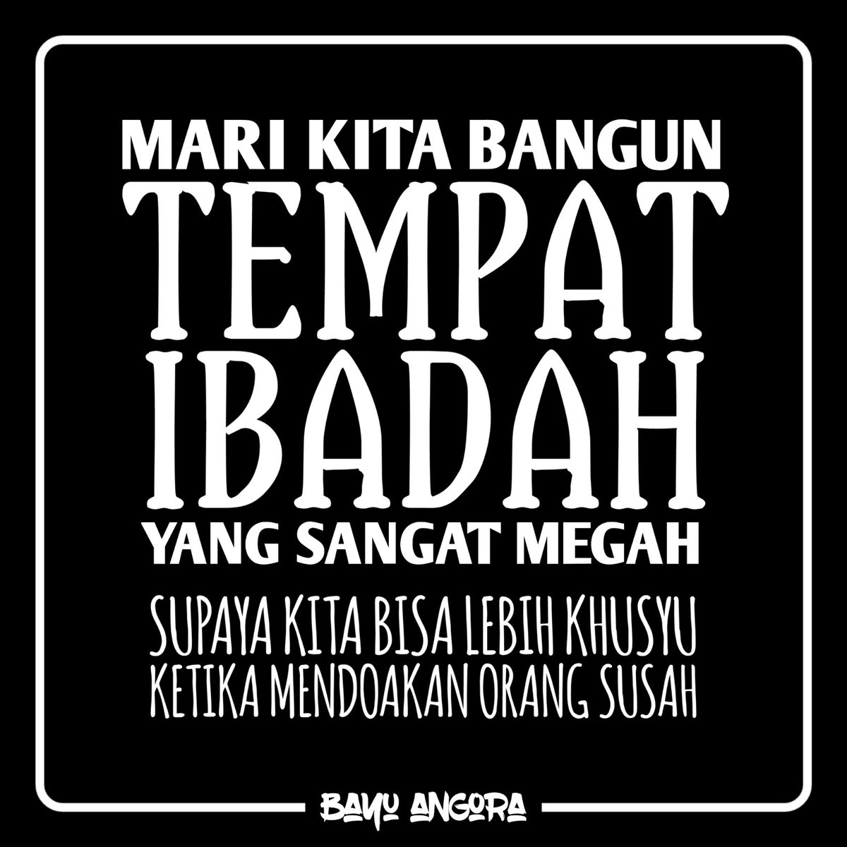 BayuAngora's tweet photo. #TuhanPastiBangga https://t.co/sxh6hlWahD
