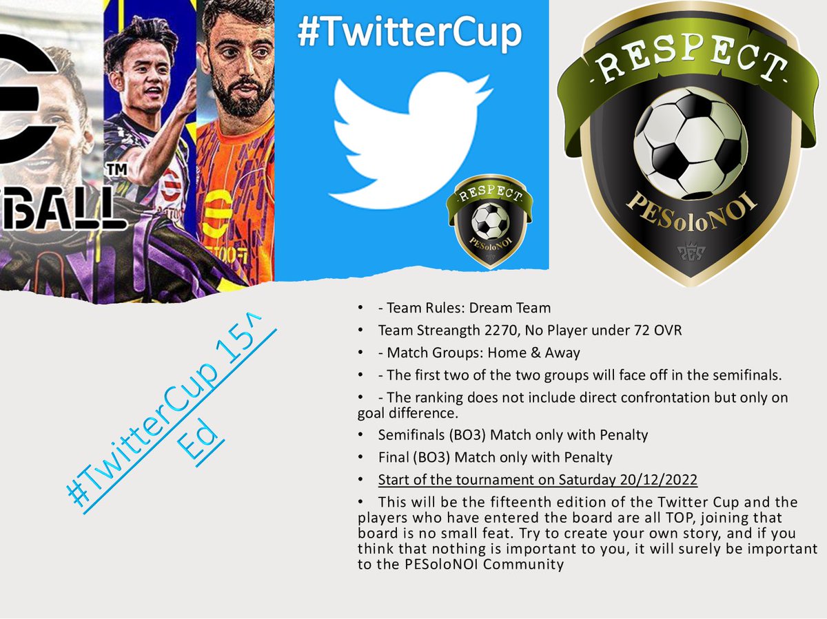 PESoloNOI's tweet photo. Now Live Finale #TwitterCup https://t.co/zPJpqFT5Sr @Mikelinho_J vs @DaMidniteKid @PesUniverse https://t.co/YsFsVRkiXc