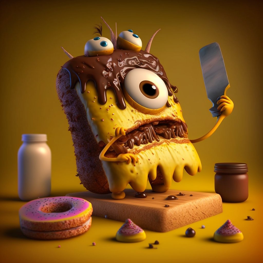 HEY FAT...  

She's a 'BANANA CAKE MONSTER' who loves to spa soaking her face with 'NUTELLA MUD' 

Proudly to present 'BANANA CAKE MONSTER' aka 'BANUTELLA' 🍌 🍫

#CNFTCommunity #CardanoADA #CardanoCommunity #CNFTGiveaway #CNFTCommunity