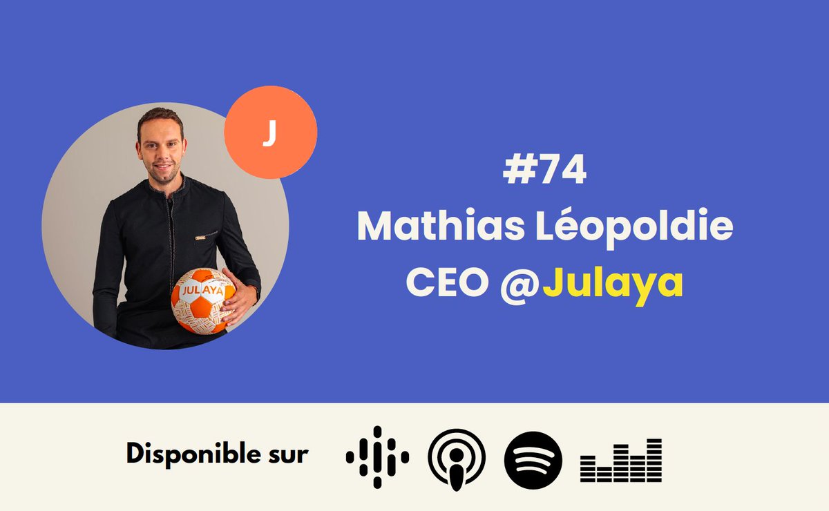 JulayaMoney's tweet image. L’actu J 🎉

Retrouvez notre CEO, @Mat_Leopoldie  dans une interview avec @EricSeclet dans 🎙️le podcast @SaaS_Club 

#fintech #africa #b2bfinance #payments #financialservices #africa #mobilemoney #servicesfinanciers #Abidjan #SAASclub #startup