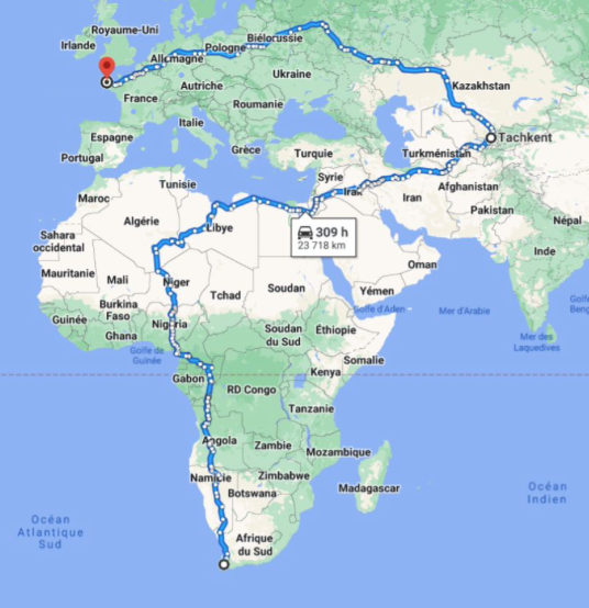 En France, en hiver, une tomate sous serre chauffée émet autant qu'une tomate importée par camion depuis l'Afrique du sud, qui passerait par l'Ouzbékistan.