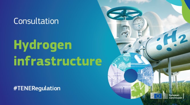 The consultation on methodologies for assessing costs and benefits of candidate #hydrogen projects under the revised #TENERegulation is open until 20 January, 23.55 (CET). 

📢#EUHaveYourSay europa.eu/!HqKpt6 #energyinfrastructure #PCIs